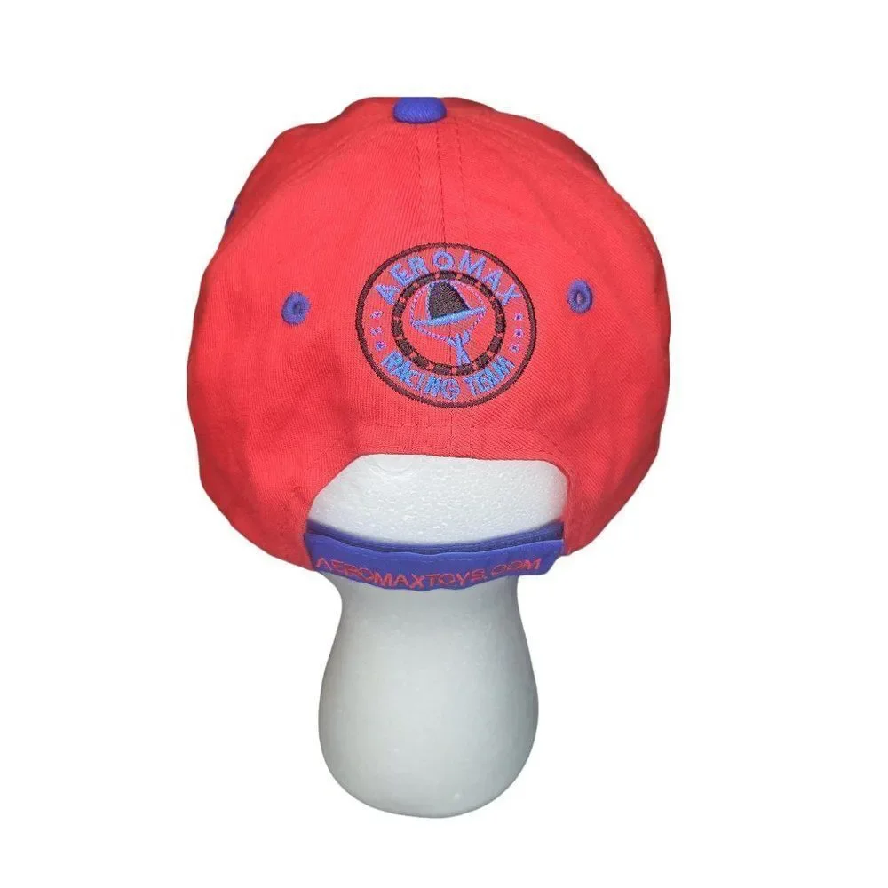Aeromax‎ Rsrb Adjustable Strap Cap Youth Jr. Champion Racing Multi Certified